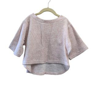 JOYFOLIE Girls Pink Flowing Sweater 4 4T Delia Top Hi-low Mia Joy Toddler Girl